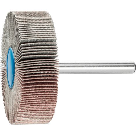 PFERD TOOLS Korund Fächerschleifer F Ø 50x15 mm Schaft-Ø 6 mm A320 für Feinschliff und Finish 10 Stk