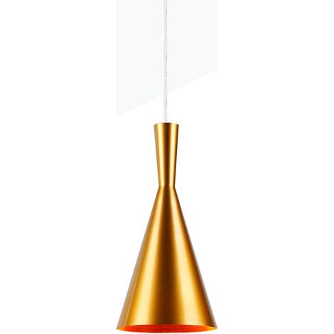 Lámpara Colgante Metal "Solvang" - Dorado