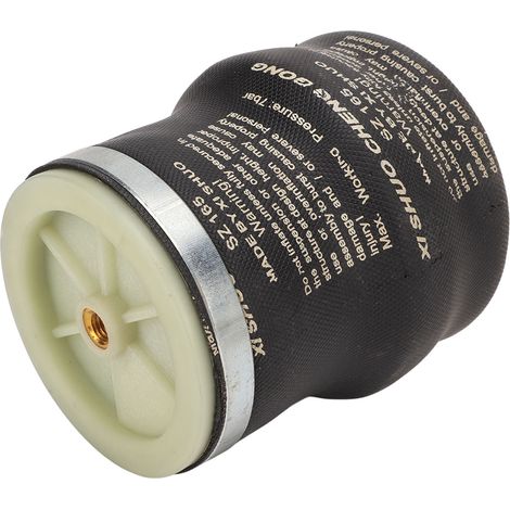 Suspension pneumatique de siège avec ressort, 2,5 MPa, caoutchouc et métal, excellente absorption des chocs, universelle pour camions (1/5)
