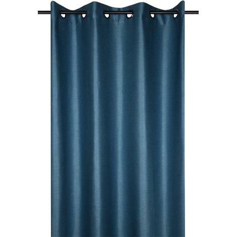 Edimbourk Vorhang 140x260 marineblau