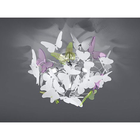 Deckenleuchte BUTTERFLY im Schmetterlingdesign Ø 45cm