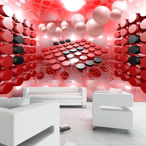Fotomurale - Playing in red and black - 300x210 (1/4)