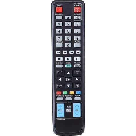 LYERCW - Télécommande de remplacement pour lecteur DVD Samsung BD-C5300, BD-C5500 et BD-D5100 - Parfaite (1/2)