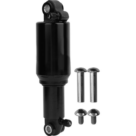 Hinterradstoßdämpfer aus schwarzer Aluminiumlegierung für Mountainbikes, Federungssatz mit 165-mm-Schrauben (1/5)