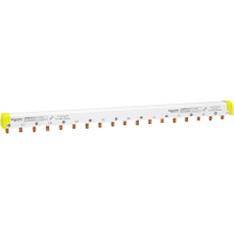Schneider A9XPH518 Zahnkamm 3 x n + p 100 a acti9 ic60 für 18 Module von 18 mm