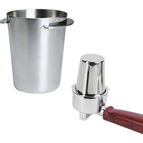 Gobelet doseur à café 51 mm, porte-filtre à café en acier inoxydable, tasse doseuse, tasse à café en poudre, accessoire pour moulin et machine porte-filtre (1/5)