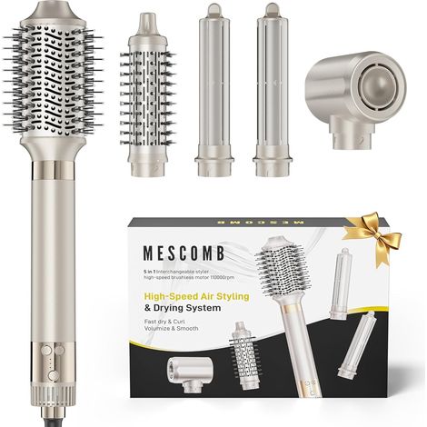 Air Styler 5 en 1, Sèche-Cheveux Ionique avec Boucleur Auto (1/5)