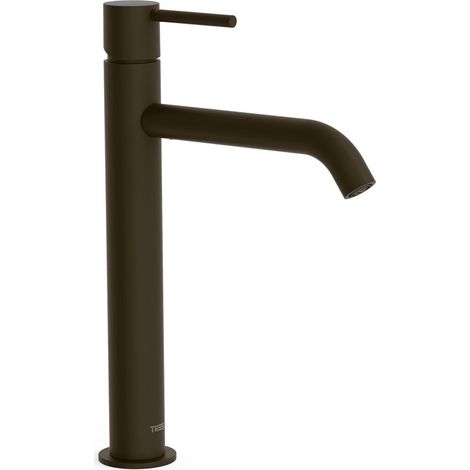 GRIFO MON. ALTO PARA LAVABO CON MANETA. LATIGUILLOS DE (1/2)