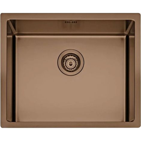 Apell lavello sottotop vasca singola, MEM54GP, 540x440 mm, finitura oro PDV