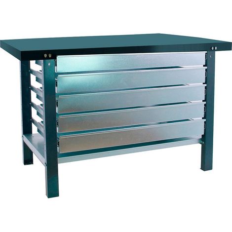 Simonrack Gartenarbeitsbank Metall Anthrazit Robust 600 kg
