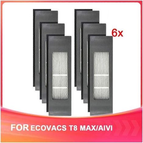 Accessoires pour aspirateur robot ECOVACS T8 MAX/AIVI : filtres et consommables de rechange (1/5)