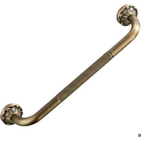Barre D'appui - Laiton - 51 Cm - Pour Salle De Bain Baignoire Douche Wc - 1 Piece (1/4)