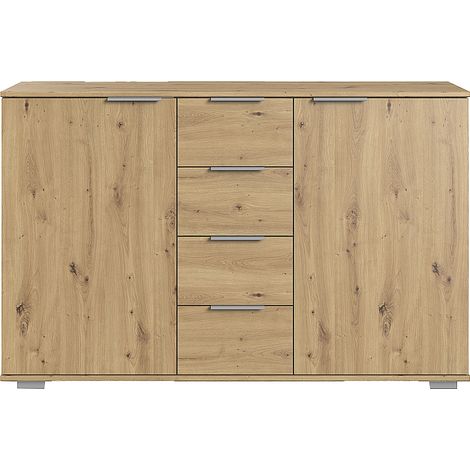 Schlafzimmer Sideboard in Artisan Eiche Nb. ELSTRA-43, B/H/T ca. 130/83/41 cm