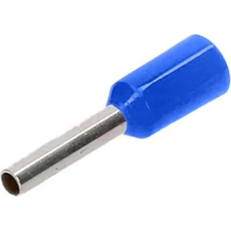 Embout de manchon pour section de câble. 0,75 mmq bleu (Cembre)
