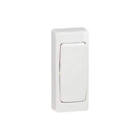 Interruptor-conmutador monoblock Legrand OTEO  estrecho 086084 (1/2)