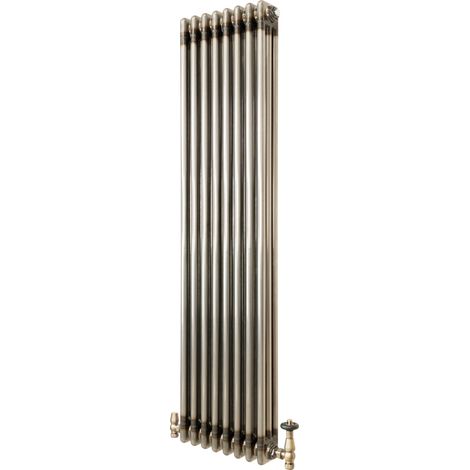 Radiatore 3 Colonne Verticale Metallo Grezzo 1500 x 380 mm TRV