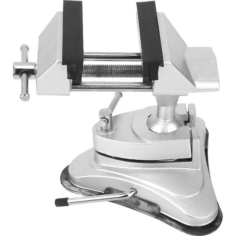 pincesÉtau rotatif 360° miniature en aluminium pour usage domestique - Machine de travail pour petits projets (1 étau) (1/5)