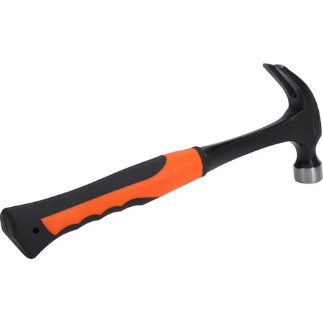 Mini marteau à griffes multifonctionnel en acier à haute teneur en carbone et TPR, marteau de clouage pour électricien et menuisier, 0,5 kg (1/5)