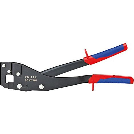 KNIPEX Punzonatrice per profili di lamiera con impugnature multicomponente 340 mm, 90 42 340 (1/4)