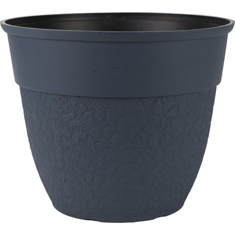 Jardinière en résine, Bleu Ardoise, 40,6 cm (1/5)