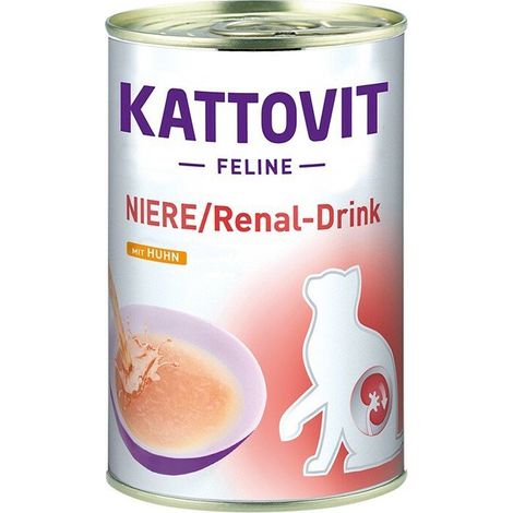 Kattovit Drink Niere/Renal pollo 24x135ml (1/2)
