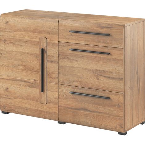Bufé 1 puerta 3 cajones Louis Madera (1/3)