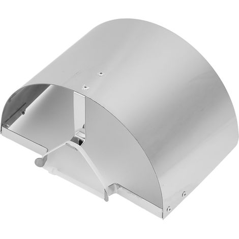 Filtre à air cache protecteur thermique en acier inoxydable pour voiture, accessoire auto 2.5-3.5 pouces, argenté, bouclier de chaleur moteur (1/5)