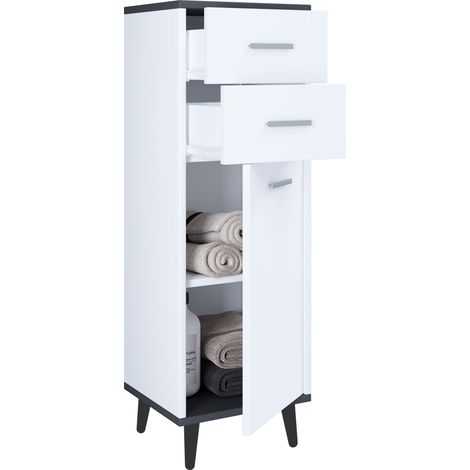 Cassettiera in legno Lindas 97x32x28 - VCM