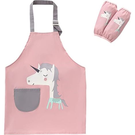 Tablier imperméable pour enfant de 150 mètres - licorne (nouveau modèle) (1/5)
