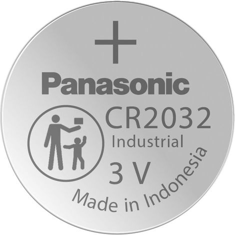 60x Panasonic CR2032 Batterie Lithium Knopfzelle CR2032BS Bulk (1/5)