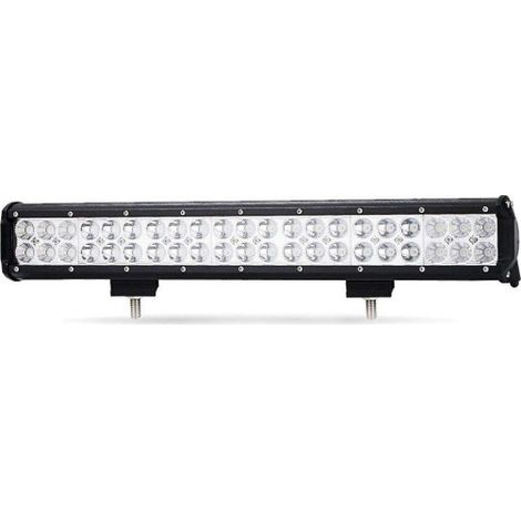 Barre LED puissante Promolink 50 cm avec éclairage combiné (combo) 126 W, 42 LED, 12 V/24 V — Quad, Jeep, 4x4, tout-terrain