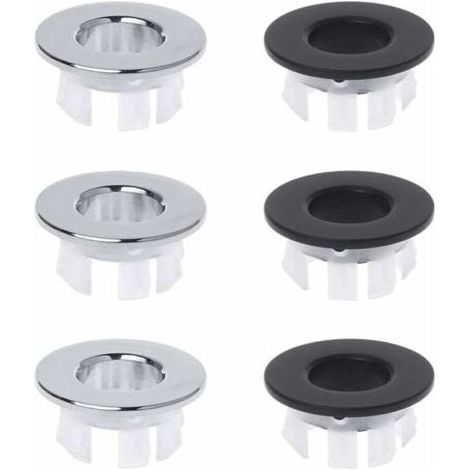 6-piece sink overflow plug, sink overflow ring, sink overflow cover (1/5)