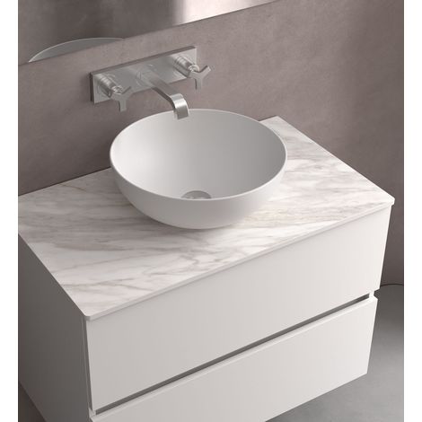 Lavabo, vasque à poser ALTIRO Blanc - Gioia Materia (1/4)