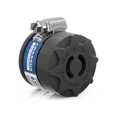 Embout CR CEC 036 (28-36 mm), 0,6 bar, L : 40 mm, EPDM / V2A