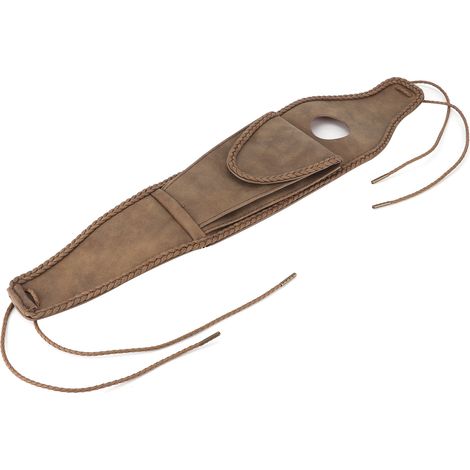 Lot de 2 Protège-Réservoir Moto avec Pochette, Coussin Cuir PU pour XL 883 1200 48, Bord Tressé, Couvre-Réservoir (1/5)