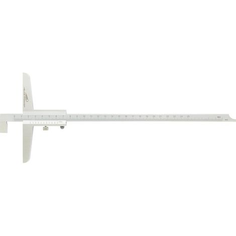 Helios Preisser Tiefenmessschieber mit abgesetztem Messstift 1/20 150x100mm (1/4)