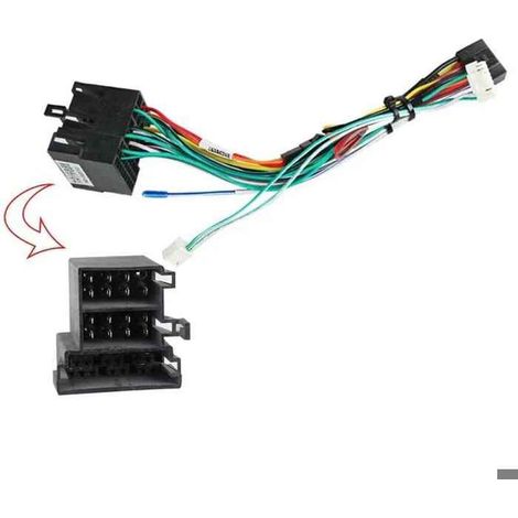 1 câble adaptateur Canbus 16 broches pour autoradio Android Volkswagen Passat B6 B7 CC
