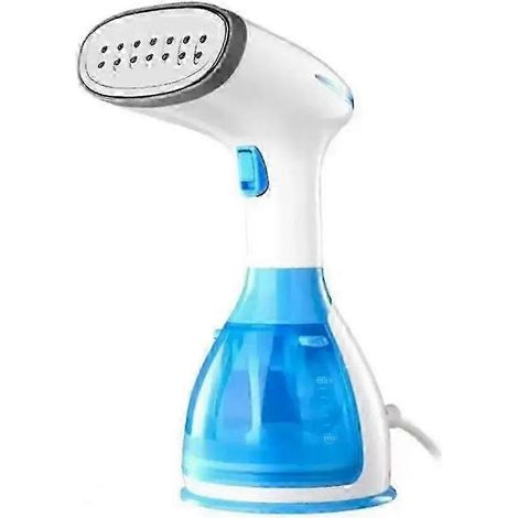 Défroisseur vapeur portable pour vêtements, fer à repasser vapeur défroisse pour la maison (bleu) (1/5)