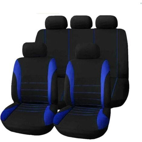 ALLIANDISHousses Siège Auto Housse Siège Voiture Auto pour Peugeot 106 107 205 206 207 208 301 306 307 308 309 405 406 407 408 508 607 807 2008 Housses de Siège (Couleur : LK-Blue)