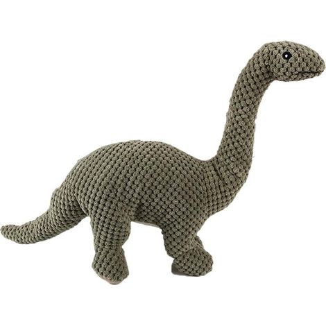 Ce jouet en peluche pour chien émet un couinement, est très interactif, durable et convient aussi bien à une utilisation intérieure qu'extérieure. (1/5)