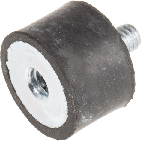 Bobine mâle à femelle RS PRO M4 Ø 15mm en Caoutchouc naturel ( Prix pour Sachet de 8 ) (1/2)
