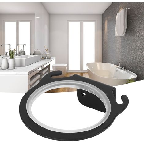 Wandmontierter Haartrocknerhalter aus Aluminium, Haartrocknerregal, Organizer für Zuhause (1/5)