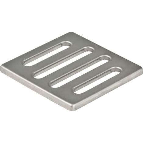 Geberit CleanPoint Rost für Duschbodenablauf, Schlitzrost 8 x 8 cm: 7.1x7.1cm,, 243.120.00.1 (1/2)