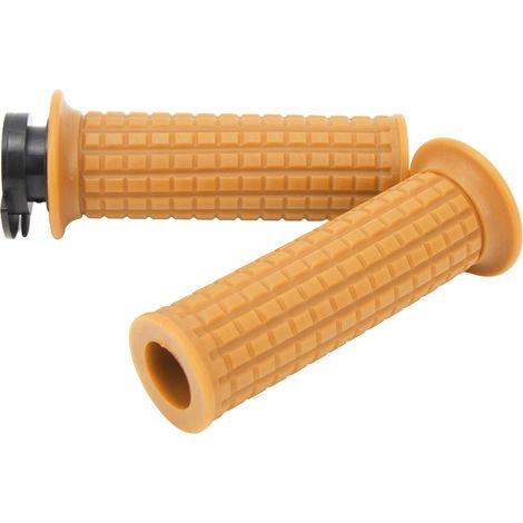 22 mm Silikon-Gasgriffe für den Lenker, links und rechts, für GY6 50cc 80cc 125cc 150cc Roller, gelbe Farbe. (1/5)