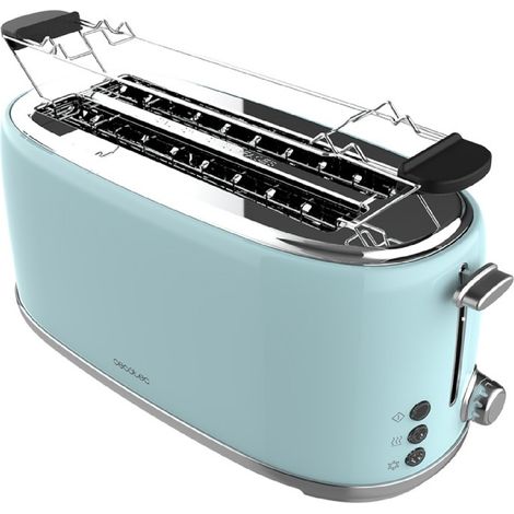 Cecotec Vertikale Toaster Toast&Taste 1600 Retro Double Blue (1/5)