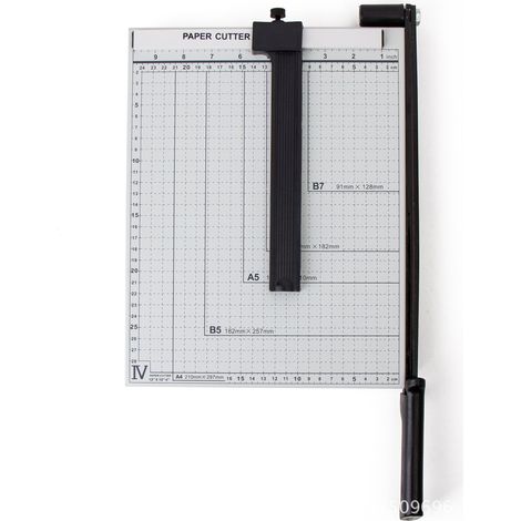 Papierschneider, A4, Papierschneider, Guillotine, für Zuhause, A4-Blätter, Büroschere, professionell, manuell, maximale Präzision