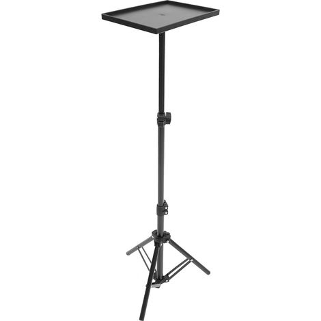 Support Projecteur Trépied Réglable 1,1 M Plateau Pliable en Métal et Abs pour Installation Stable en Intérieur et Home Cinéma (1/5)
