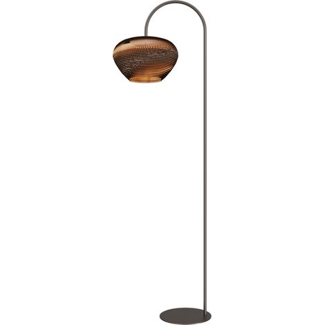 Lampe arc Think Paper Cartone avec base de cacao - 1511-15-35