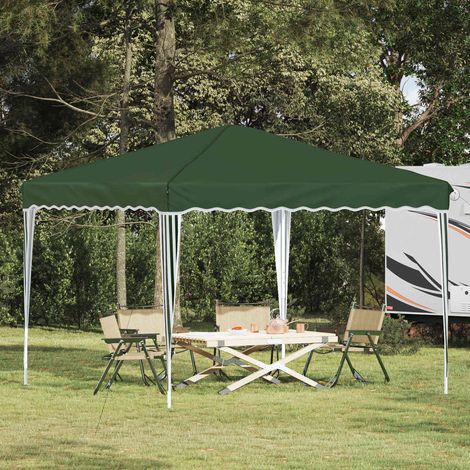 Pop-up Partyzelt Grün 288 x 288 x 245 cm Oxford-Stoff