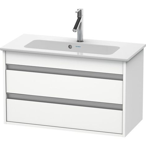 Meuble sous-vasque KETHO COMPACT 480x800x385mm blanc mat